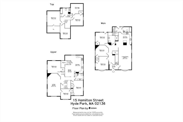 15 Hamilton St, Boston, MA 02136 - view of home floor plan