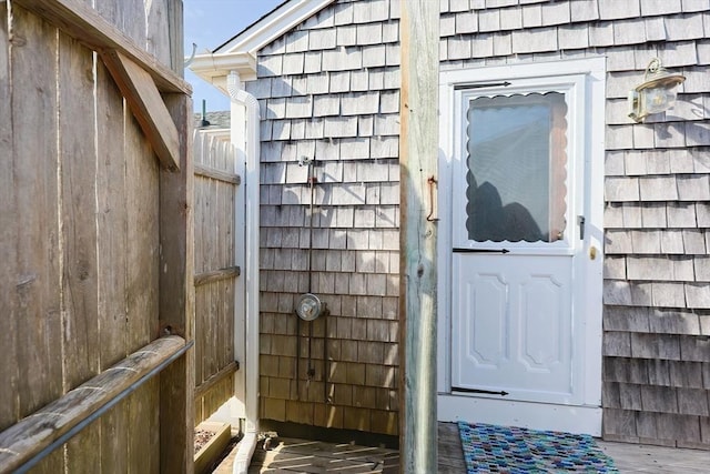 view of property entrance