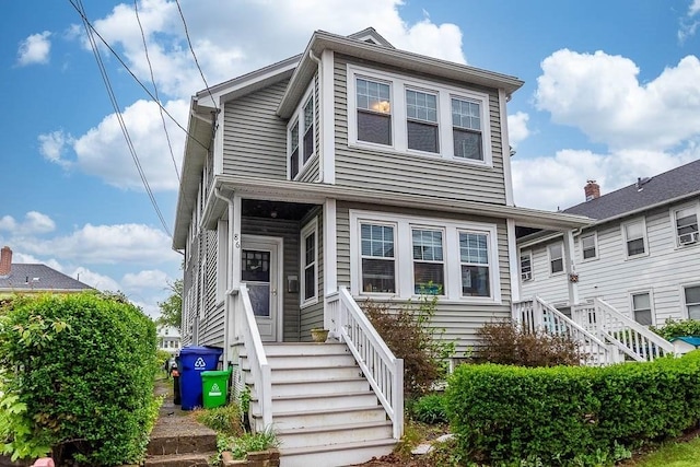 86 Glencoe St Unit 86, Boston, MA 02135 - view of front facade with stairs