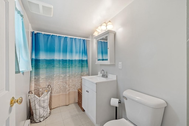 98 Mechanic St, Orange, MA 01364 - full bath with vanity, tile patterned flooring, and curtained shower