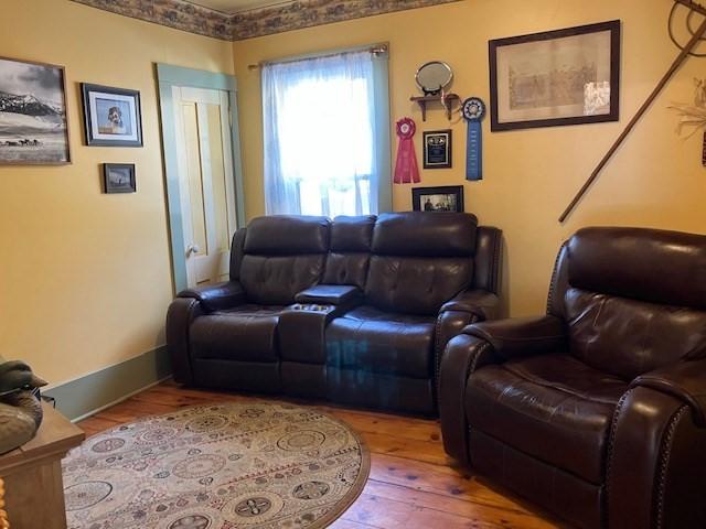 98 Mechanic St, Orange, MA 01364 - living room featuring wood-type flooring