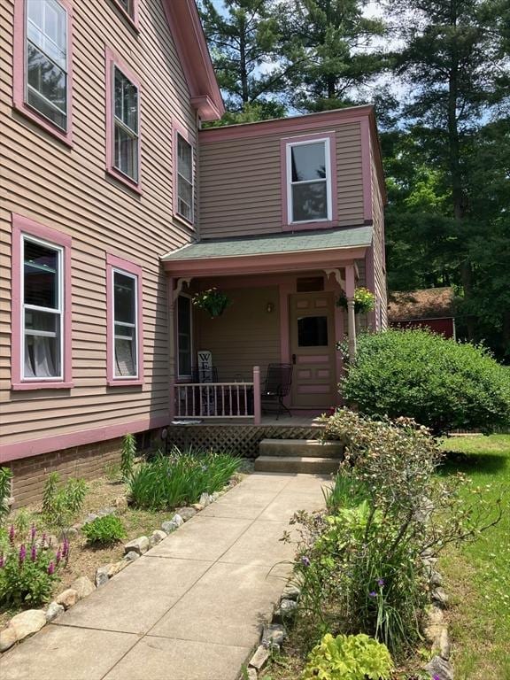 98 Mechanic St, Orange, MA 01364 - entrance to property featuring covered porch