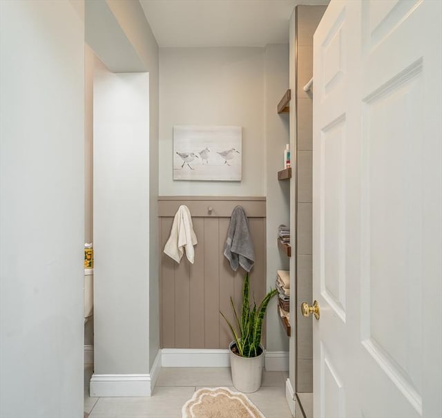 646 E 7th St Unit 1, Boston, MA 02127 - mudroom with tile patterned flooring and baseboards