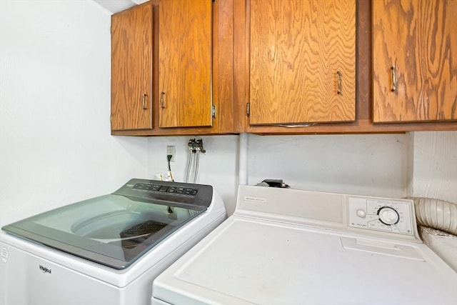 62 Brook St, Wakefield, MA 01880 - laundry room featuring cabinet space and washer and clothes dryer