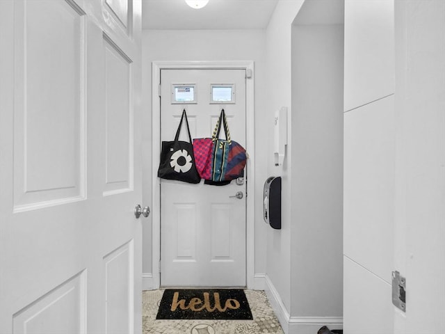 14 Belmont St Unit C, Somerville, MA 02143 - entryway featuring baseboards