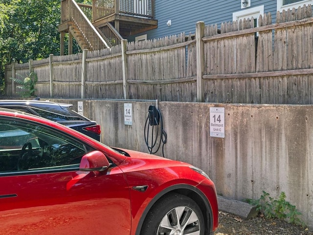 14 Belmont St Unit C, Somerville, MA 02143 - view of car parking