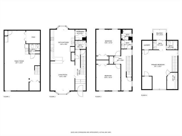 14 Belmont St Unit C, Somerville, MA 02143 - view of property floor plan