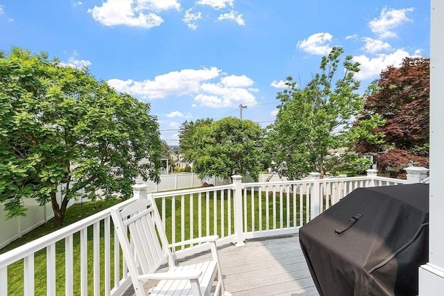 75 Hillcroft Ave, Worcester, MA 01606 - view of wooden terrace