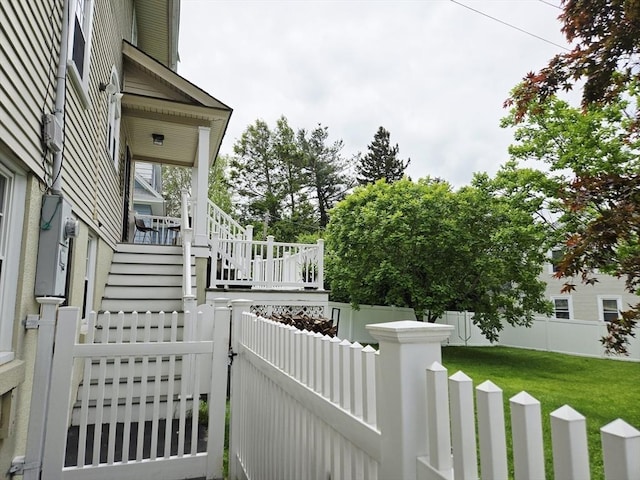 75 Hillcroft Ave, Worcester, MA 01606 - exterior space featuring stairway