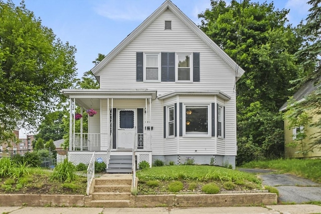 160 Regan St, Gardner, MA 01440 - view of front facade featuring a porch