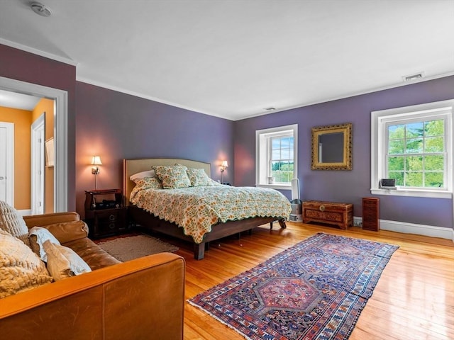 90 Burr Dr, Needham, MA 02492 - bedroom featuring wood finished floors and ornamental molding