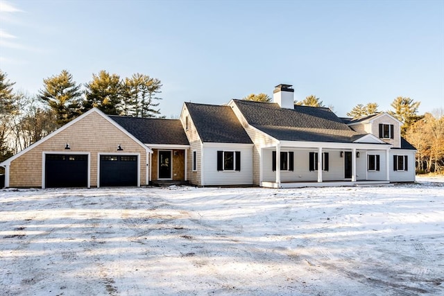 ranch-style house with a garage