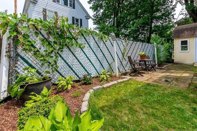 67 Gardner, Boston, MA 02132 - view of yard with a patio