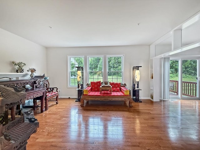 12 Grandview Dr Unit 12, Hopkinton, MA 01748 - living area featuring wood finished floors and baseboards