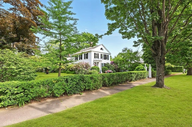 96 College St, South Hadley, MA 01075 - view of green lawn