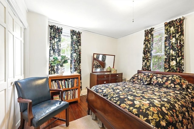 96 College St, South Hadley, MA 01075 - bedroom featuring dark wood finished floors