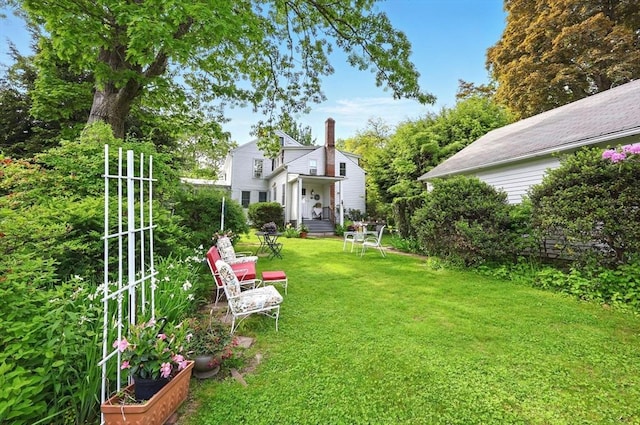 96 College St, South Hadley, MA 01075 - view of grassy yard