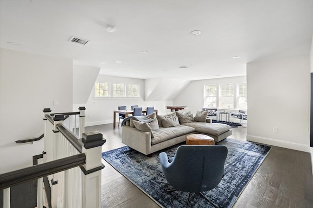5 Bullens Way, Canton, MA 02021 - living room with healthy amount of natural light, baseboards, wood finished floors, and recessed lighting