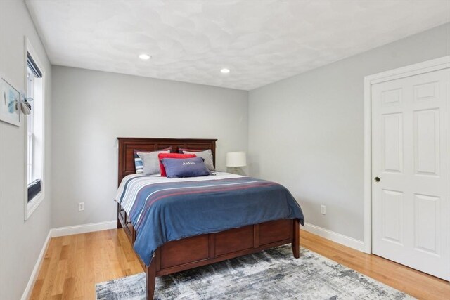 7 Acorn Way, Georgetown, MA 01833 - bedroom with wood finished floors, baseboards, and recessed lighting