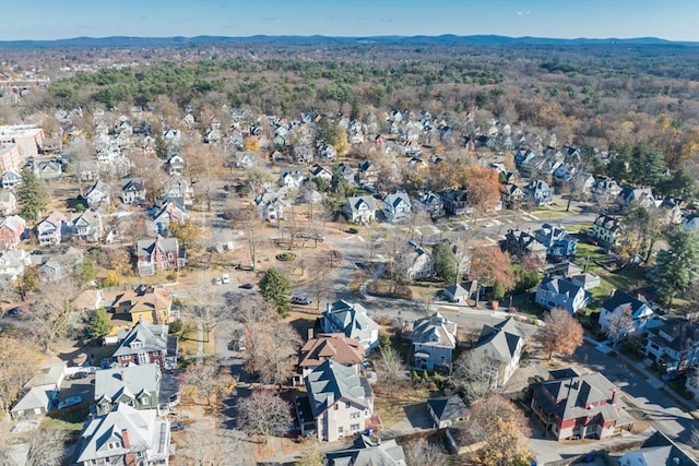 drone / aerial view