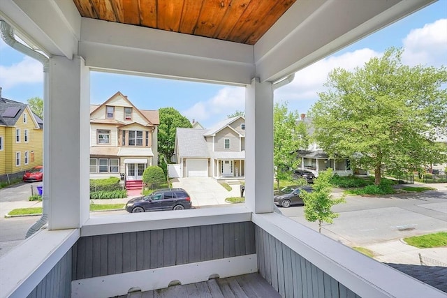 37 Revere St, Springfield, MA 01108 - balcony with a residential view