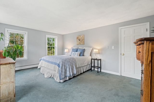 3 Penni Ln, Andover, MA 01810 - bedroom featuring a baseboard radiator and carpet