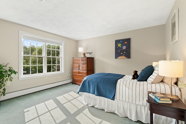 3 Penni Ln, Andover, MA 01810 - carpeted bedroom featuring a baseboard radiator
