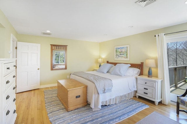 79 David Ave, Tisbury, MA 02568 - bedroom with light wood-style floors, recessed lighting, and baseboards