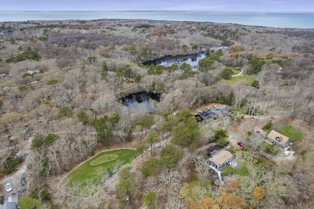79 David Ave, Tisbury, MA 02568 - aerial overview of property's location featuring a nearby body of water