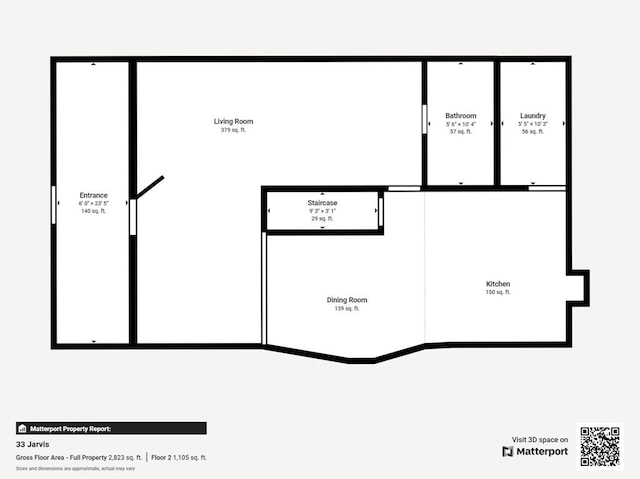 33 Jarvis St, Revere, MA 02151 - room layout