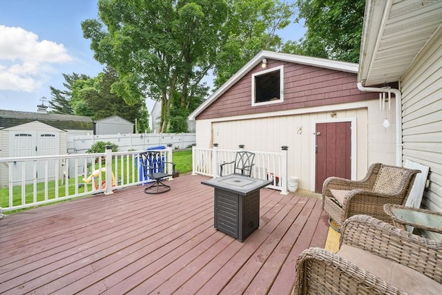 6 Hart Ave, Taunton, MA 02780 - view of wooden terrace