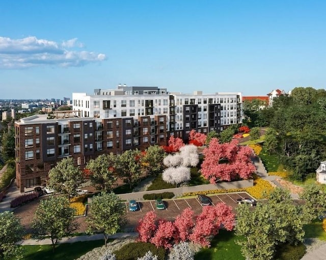 191 Washington St Unit 708, Boston, MA 02135 - view of property featuring uncovered parking