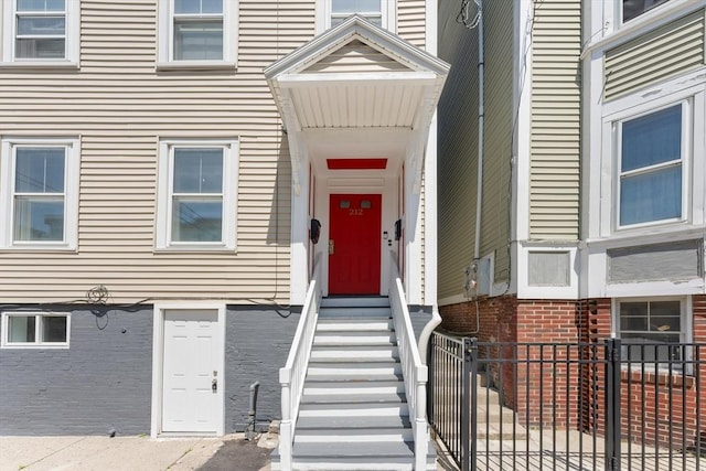 212 Princeton St Unit 1, Boston, MA 02128 - doorway to property featuring fence