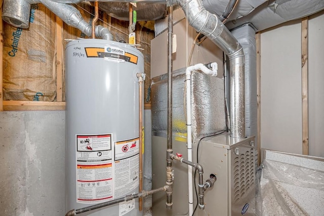 utilities with water heater