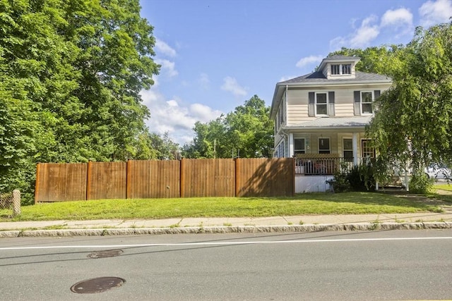 2278-2280 Main St, Palmer, MA 01080 - view of front of property with covered porch