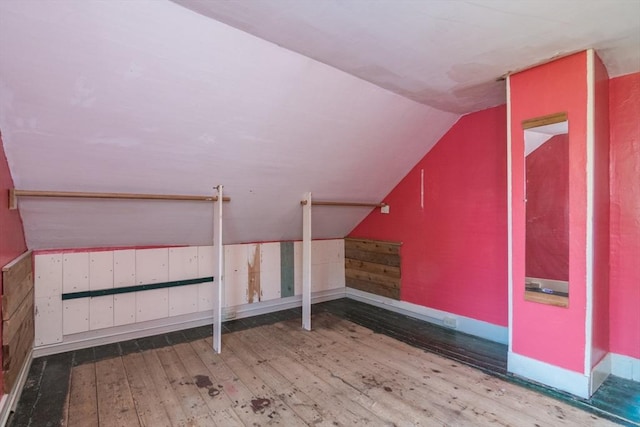 43 Meadow St, Northfield, MA 01360 - bonus room featuring hardwood / wood-style floors and lofted ceiling