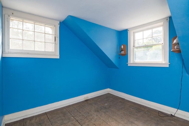 43 Meadow St, Northfield, MA 01360 - additional living space with dark wood-style flooring and baseboards