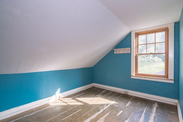 43 Meadow St, Northfield, MA 01360 - additional living space featuring baseboards and lofted ceiling