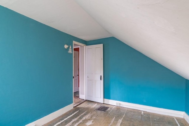 43 Meadow St, Northfield, MA 01360 - additional living space featuring vaulted ceiling and wood finished floors