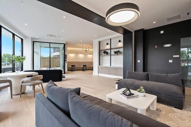 50 Leo M Birmingham Pkwy Unit 501, Boston, MA 02135 - building lobby with recessed lighting