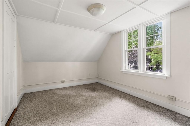 21 Chapel St Unit 21, Newburyport, MA 01950 - bonus room with carpet floors and lofted ceiling