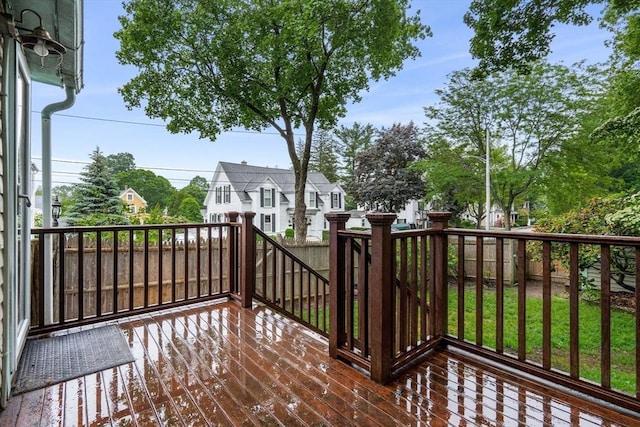 21 Chapel St Unit 21, Newburyport, MA 01950 - deck featuring a residential view