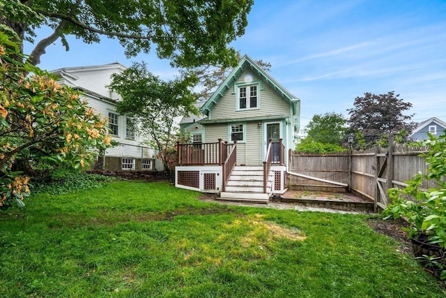 21 Chapel St Unit 21, Newburyport, MA 01950 - rear view of house with a deck