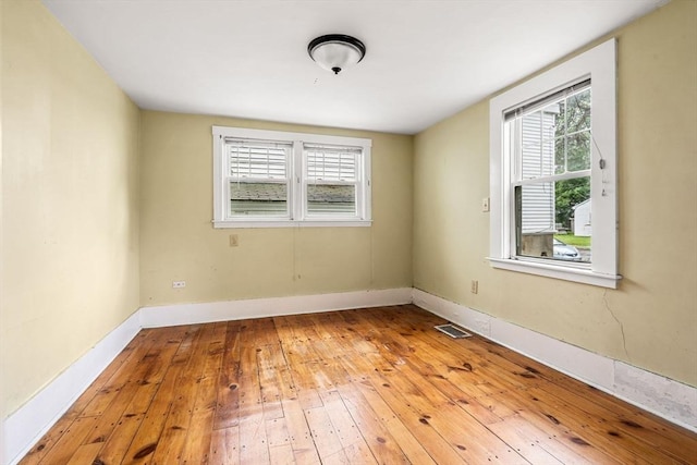 21 Chapel St Unit 21, Newburyport, MA 01950 - spare room with hardwood / wood-style flooring and baseboards