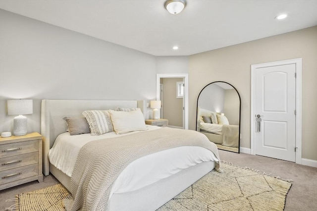 80 Edgemere Ave Unit 80, Northbridge, MA 01588 - bedroom with light carpet and recessed lighting
