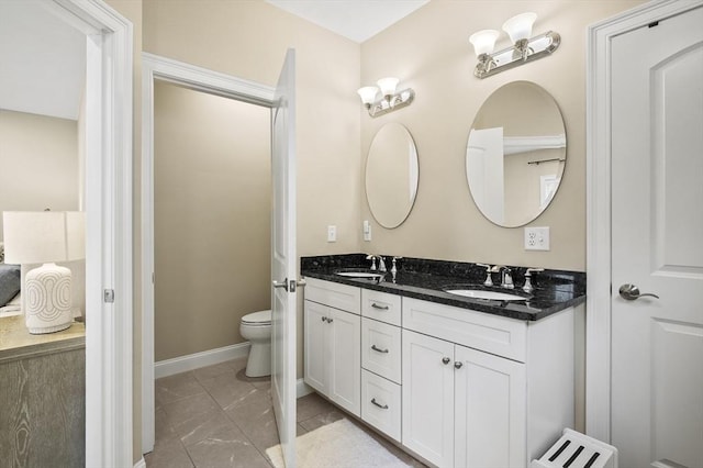80 Edgemere Ave Unit 80, Northbridge, MA 01588 - bathroom with double vanity and toilet