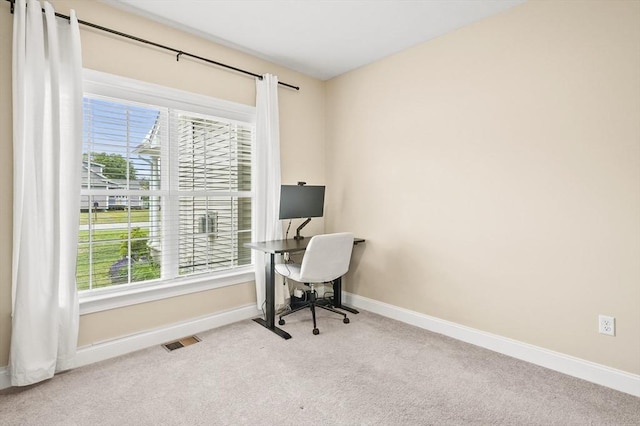 80 Edgemere Ave Unit 80, Northbridge, MA 01588 - office area featuring carpet floors and healthy amount of natural light