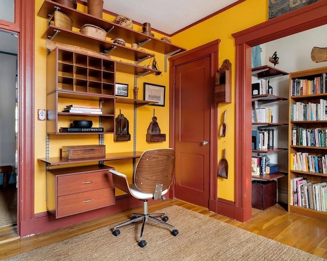3 Newport Rd Unit 8, Cambridge, MA 02140 - office area with wood finished floors