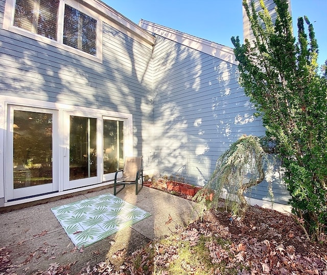 exterior space with a patio