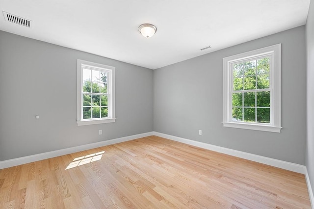233 W Mountain St, Worcester, MA 01606 - unfurnished room with healthy amount of natural light, baseboards, and light wood-type flooring